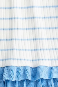 Ruffle-Trimmed Tank Top
