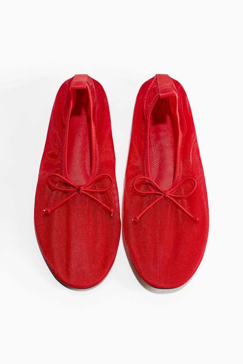 Mesh Ballet Flats