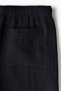 Loose-Fit Cotton Shorts