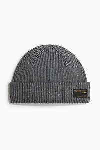 Rib-Knit Beanie