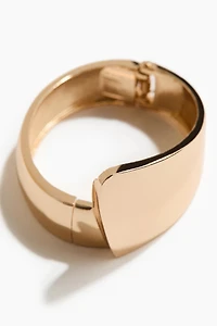 Asymmetric Hinged Bangle