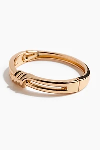 Hinged Bangle Bracelet