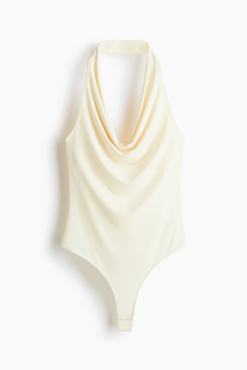 Halterneck thong body