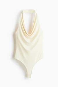 Halterneck thong body