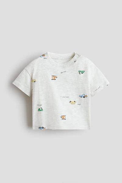 Printed Cotton T-Shirt
