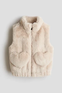 Veste duveteuse sans manches