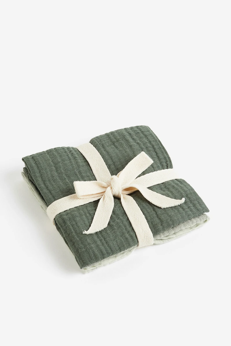 3-Pack Muslin Cloths