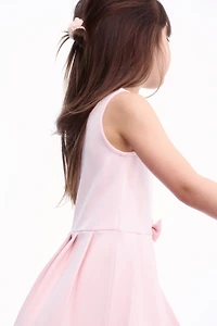 Bow-Detail Jersey Dress