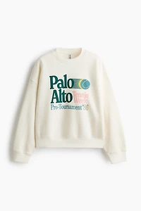 Chandail grande taille imprimé