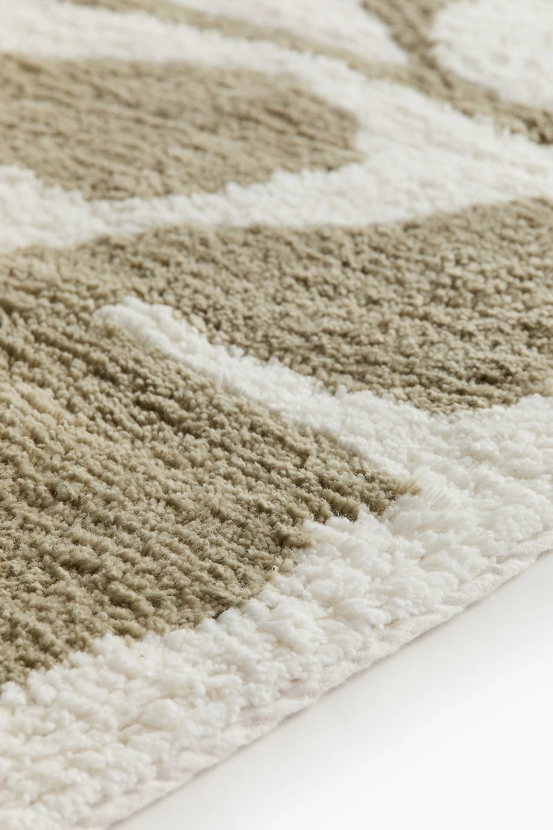 Tufted Cotton Bath Mat