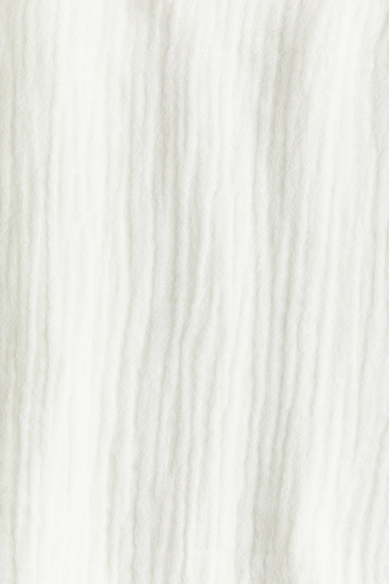 Blouse en mousseline de coton