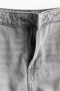 Denim Cargo Pants