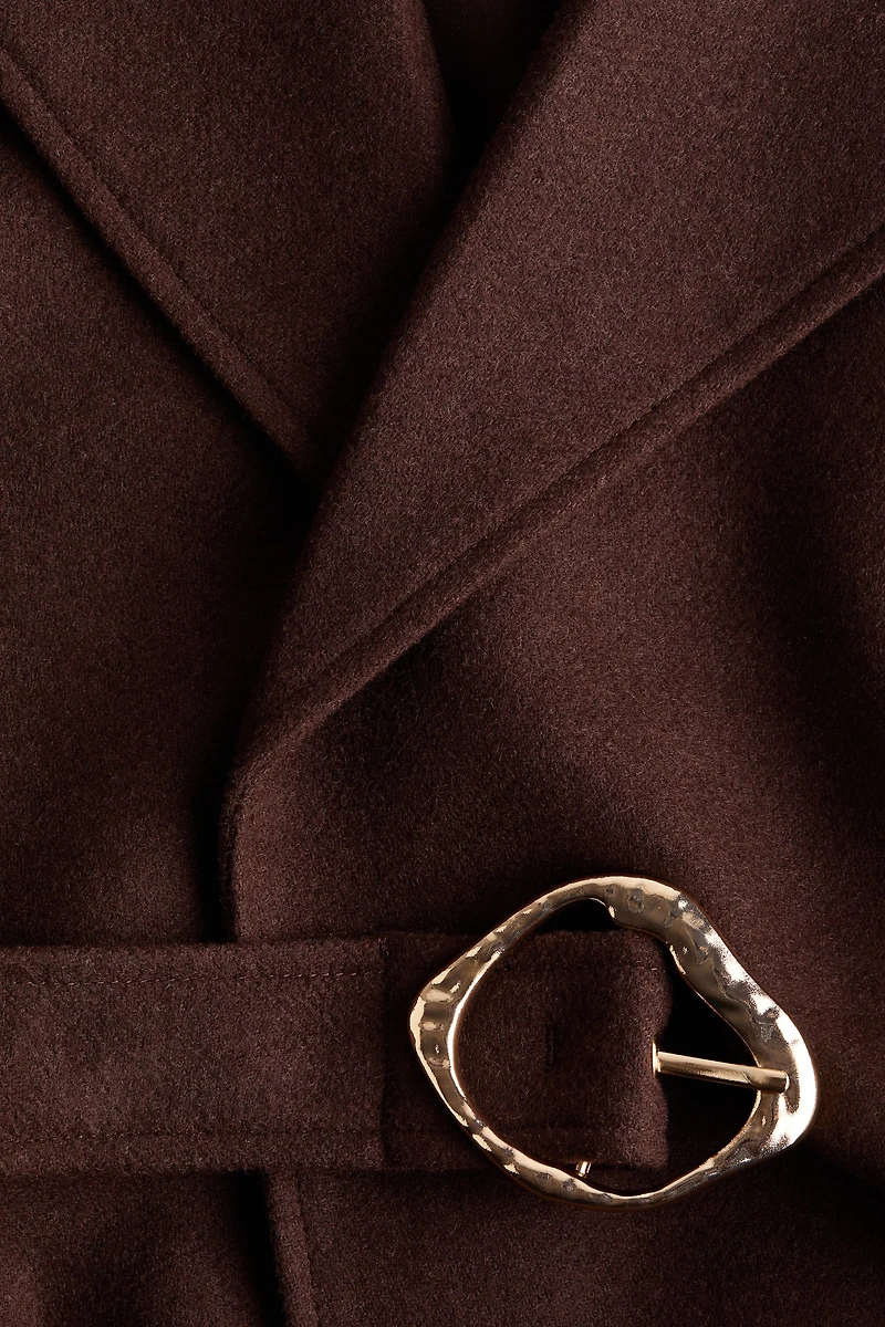 Belted Maxi Coat