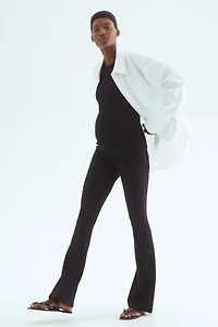 MAMA Flared Jersey Pants