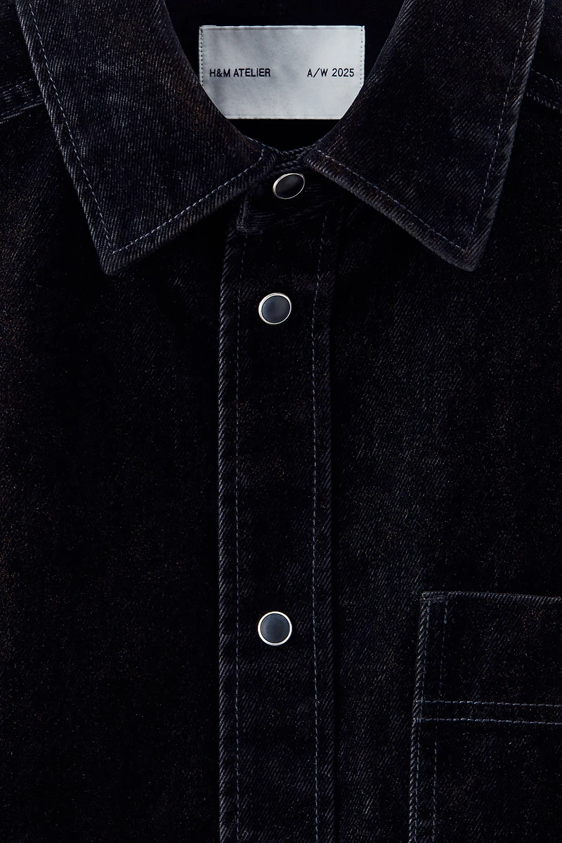 Brushed Twill Overshirt
