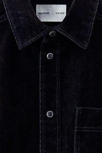 Brushed Twill Overshirt
