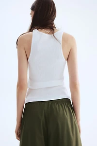 Ankle-Length Cotton Pants