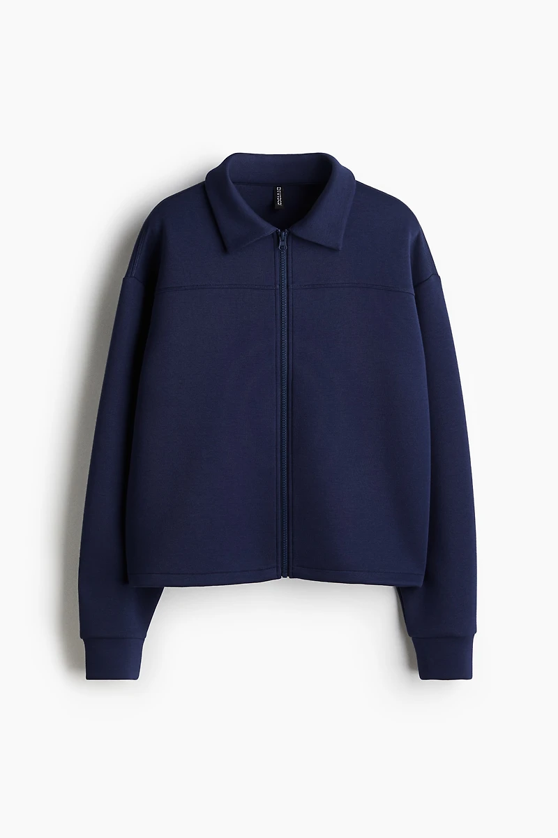 Chandail zippé en scuba
