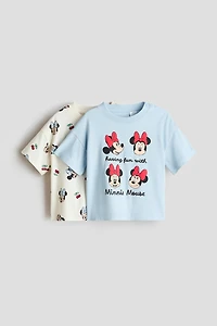 2-Pack Printed Cotton T-Shirts