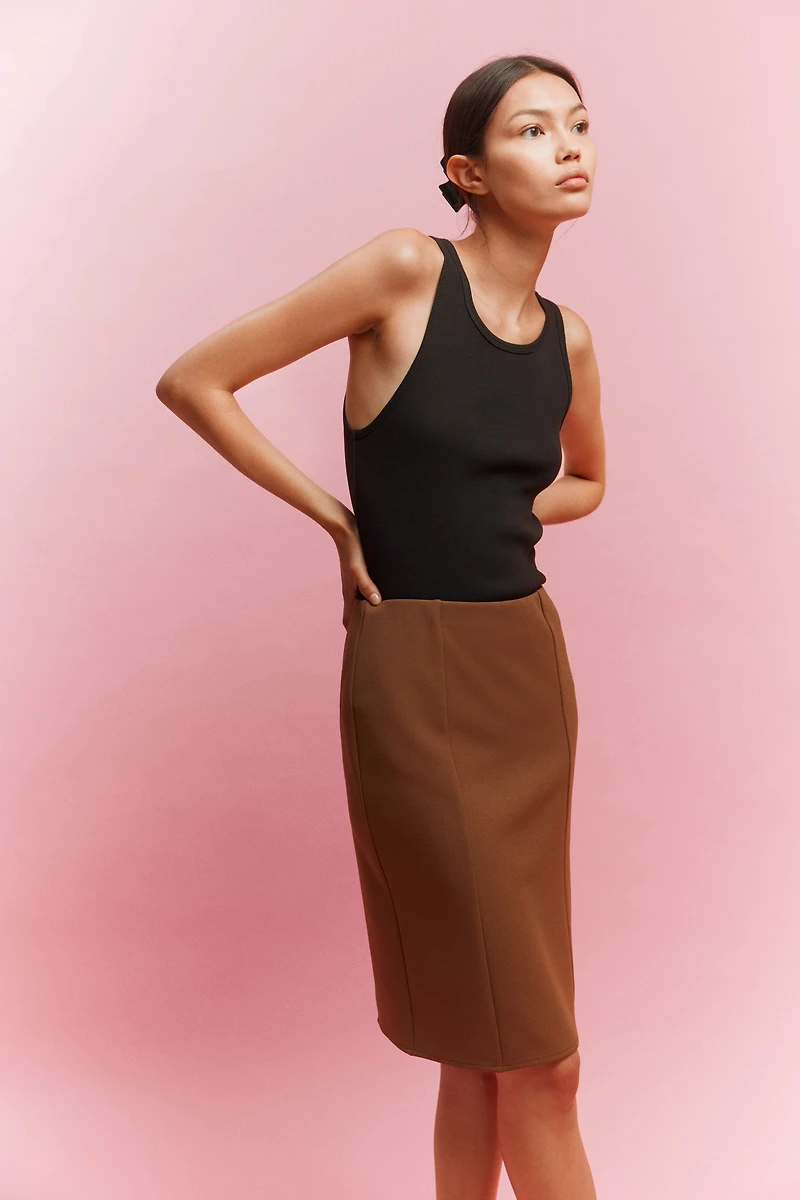 Knee-Length Skirt