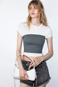Frayed Denim Shorts