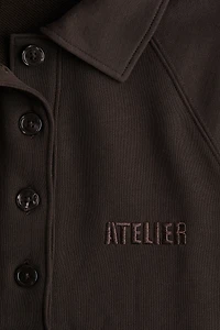 Sweatshirt with Collar