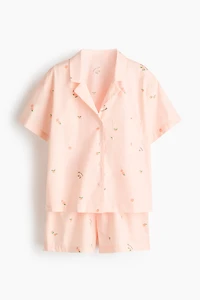 Pajama Shirt and Shorts