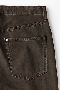 Relaxed-Fit Denim Shorts
