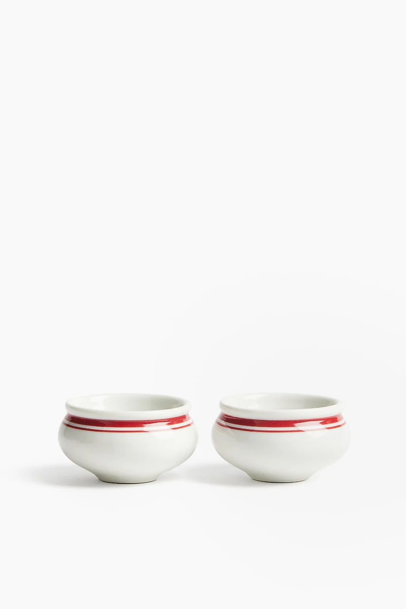2-Pack Small Porcelain Bowls