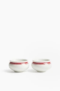 2-Pack Small Porcelain Bowls
