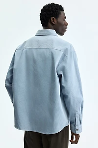 Oversized Cotton Corduroy Shirt