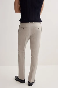 Slim-Fit Tailored Pants