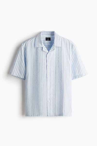 Regular-Fit Cotton Resort Shirt