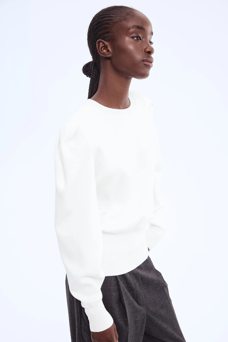 Top with Shoulder Pads