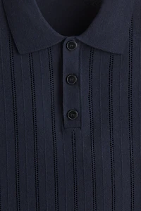Regular-Fit Textured Polo Shirt