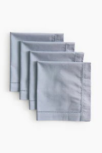 4-Pack Cotton Napkins