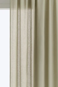 2-Pack Linen-Blend Curtain Panels