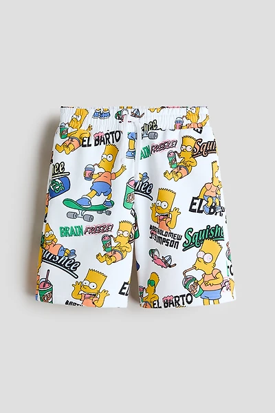 Printed Sweatshorts