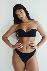 Seamless Padded Balconette Bra