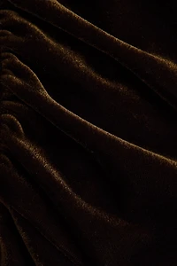 Velour Halterneck Jumpsuit