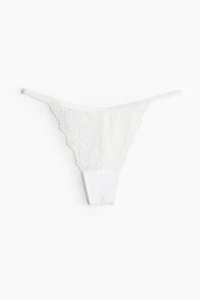 3-pack Lace Thong Briefs