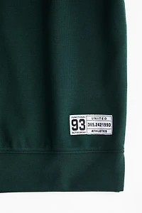 Sleeveless Sports Hoodie and Shorts with DryMove™