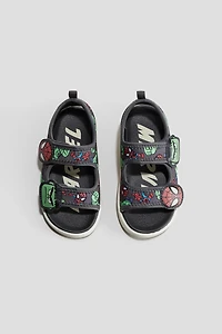 Motif-Detail Sandals