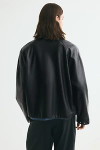 Coated Blouson Jacket