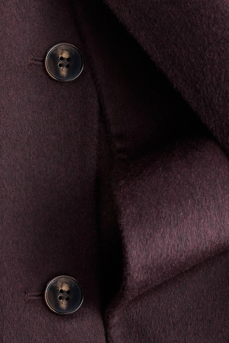 Handmade Wool-Blend Coat