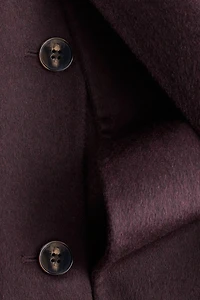 Handmade Wool-Blend Coat