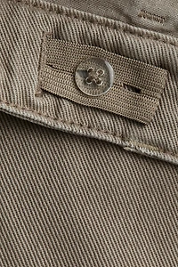 Short ample en sergé