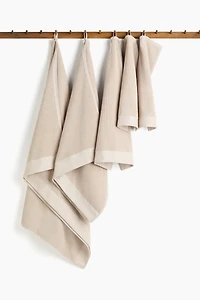 Serviette en coton éponge