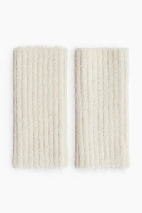 Rib-Knit Wrist Warmers
