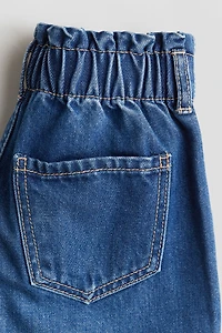 Jean à jambes larges avec motifs